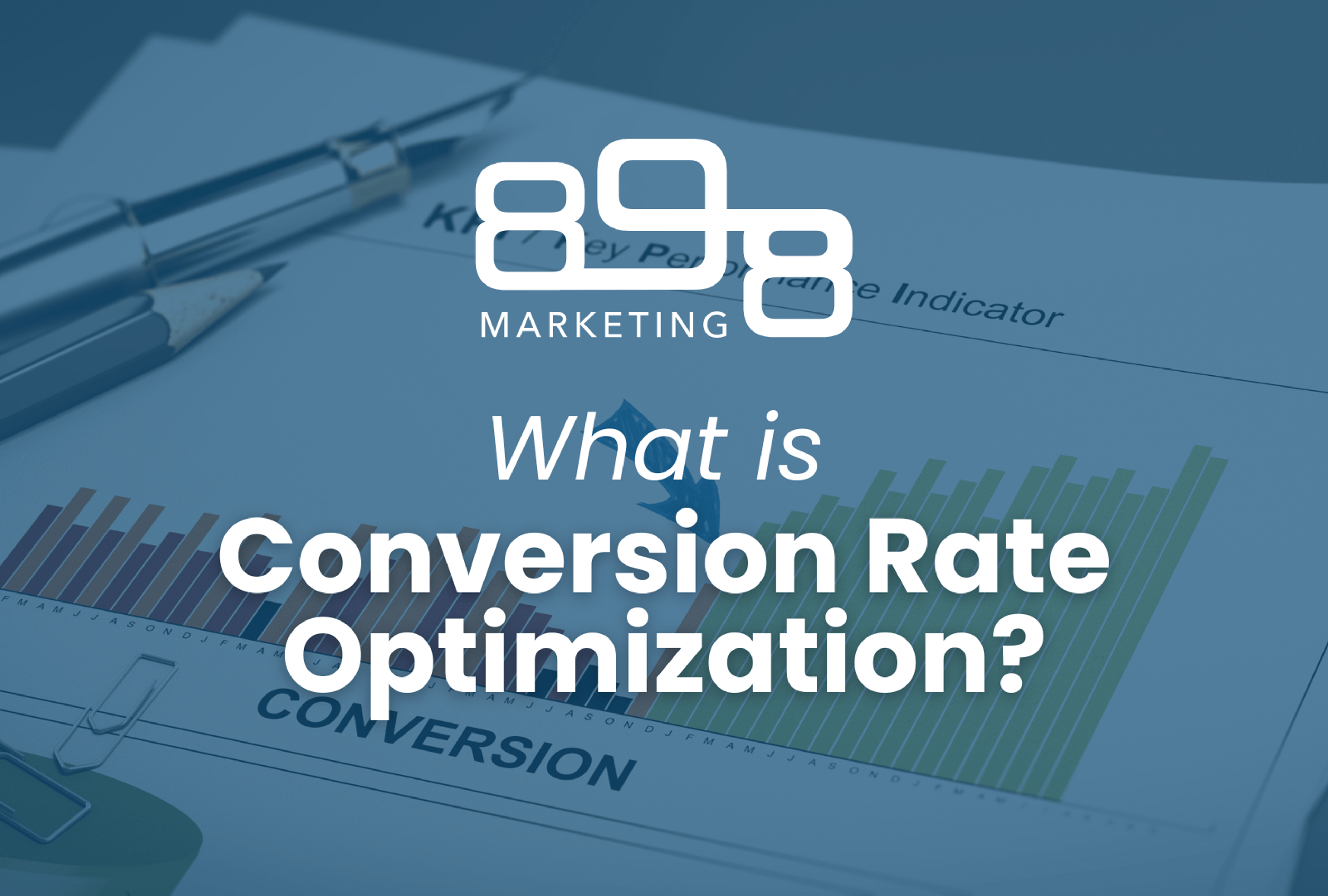Conversion rate optimization graphic