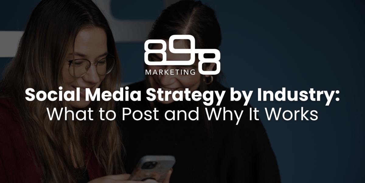 Social Media Strategy by Industry: What to Post and Why It Works Blog Header