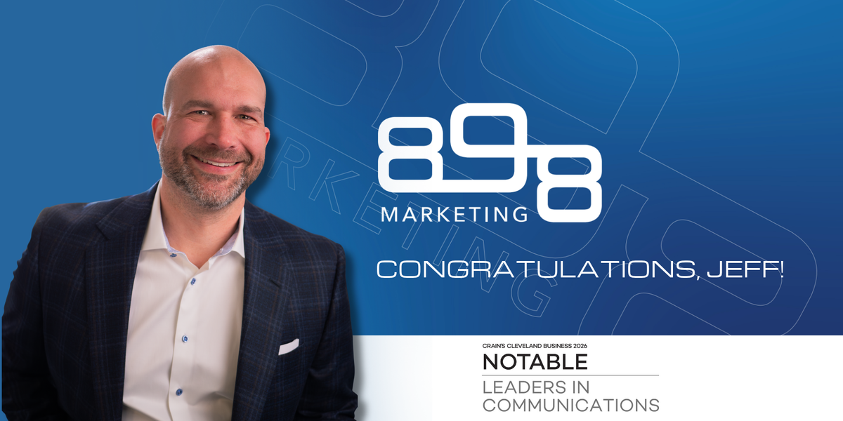 Crain’s Names 898 Marketing’s Jeff Ryznar among Notable Leaders in Communications blog header