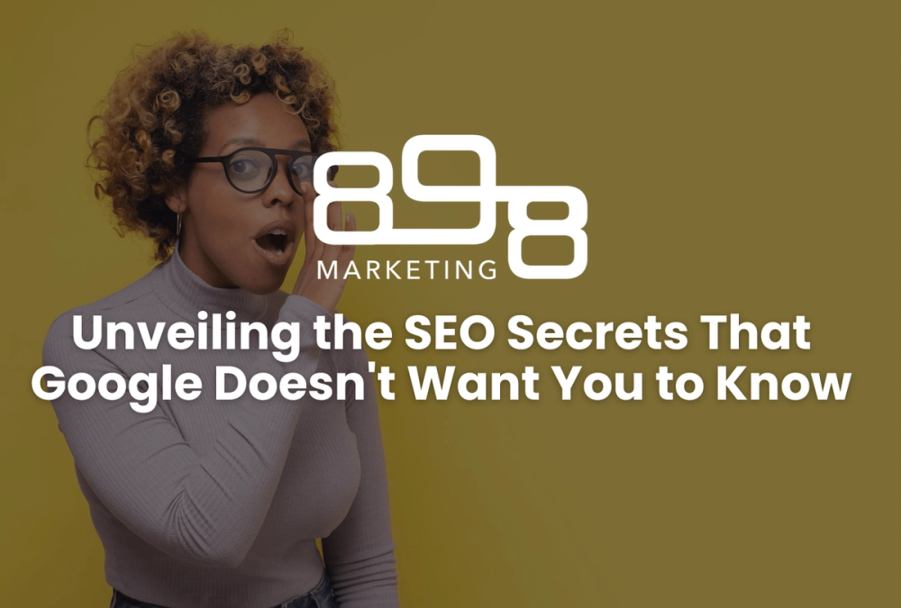 Unveiling SEO Secrets graphic