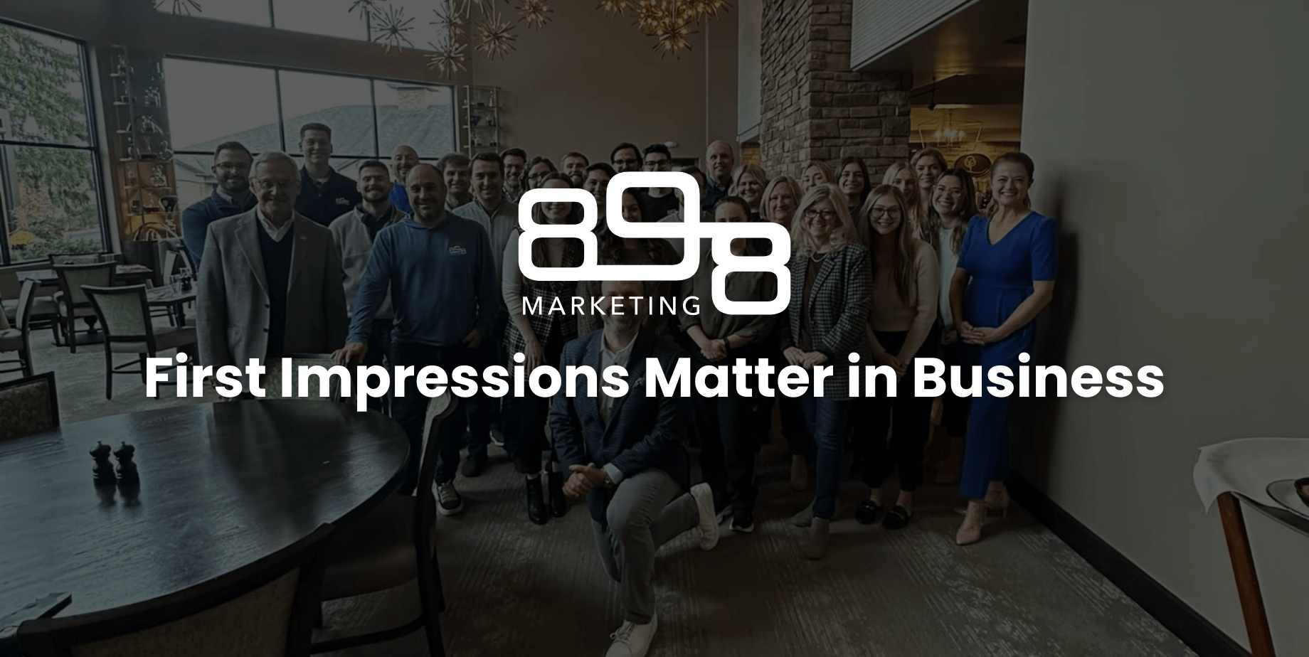 First Impressions Matter in Business Blog Header