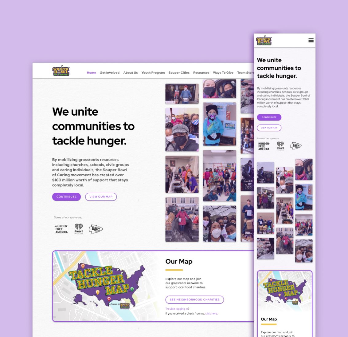 tackle hunger website