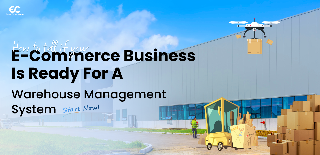 E-commerce warehouse showing WMS readiness