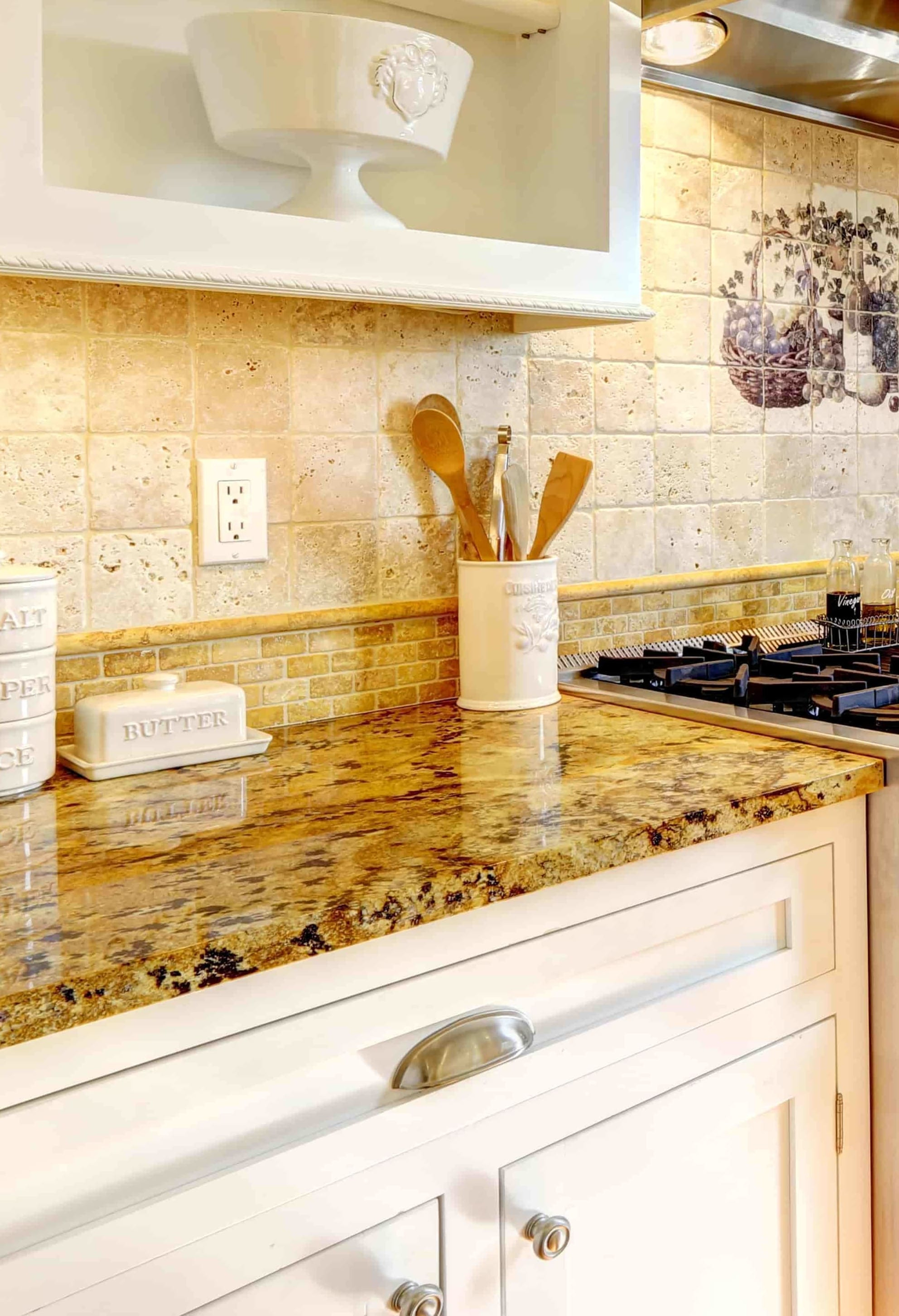 Sunrise kitchen cabinetry and storage detail