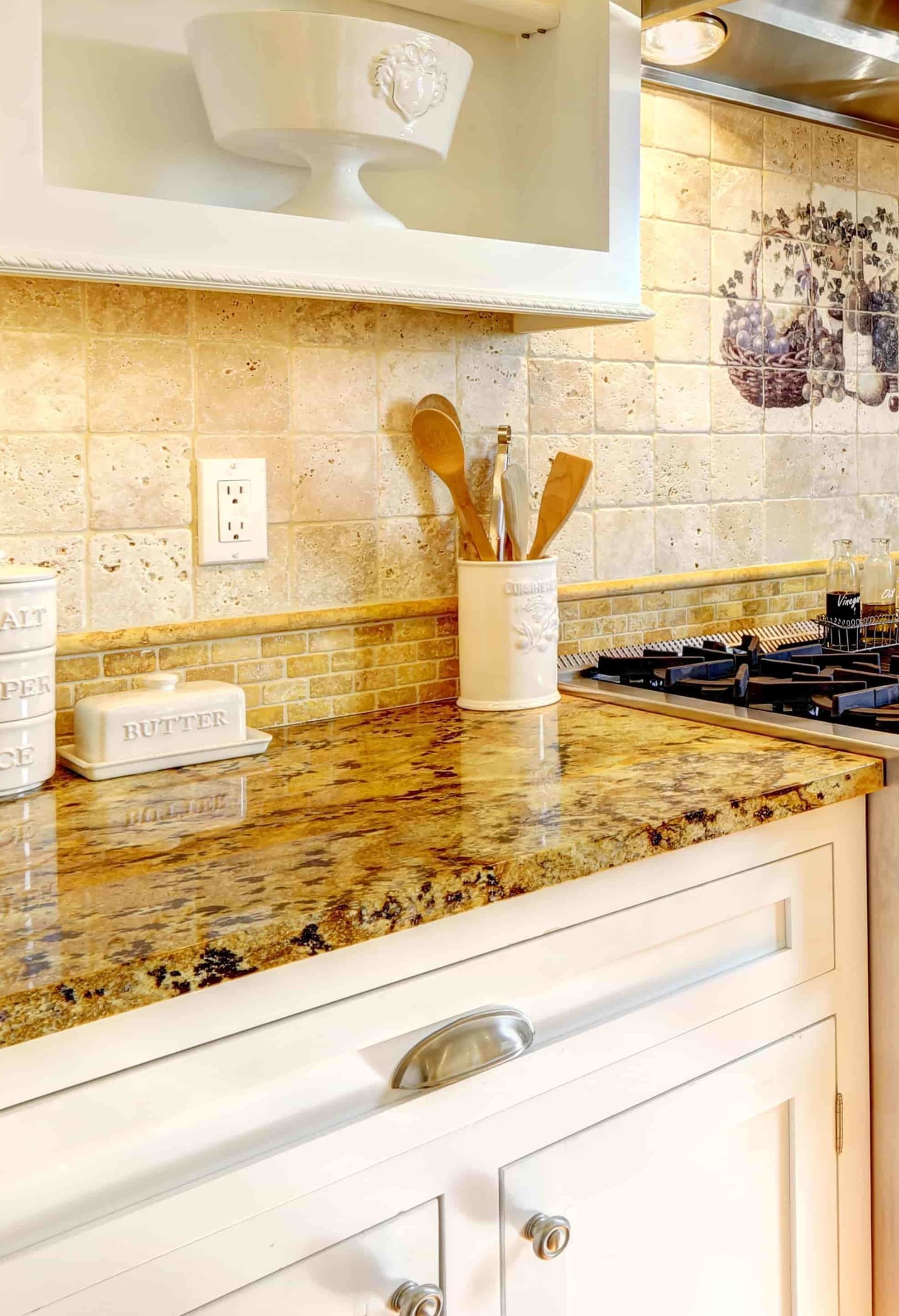 Sunrise kitchen cabinetry and storage detail