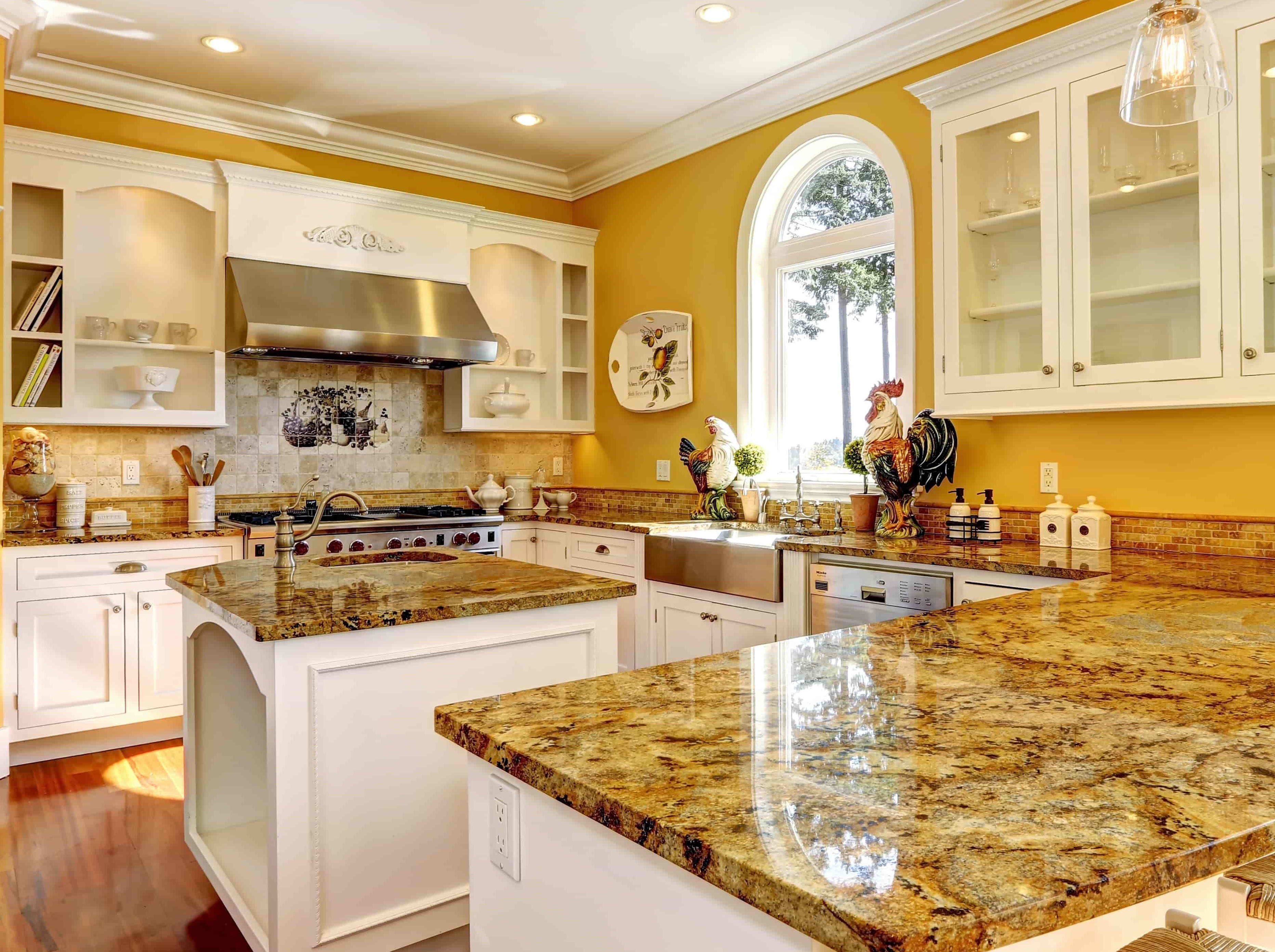 Custom kitchen shelving and organization