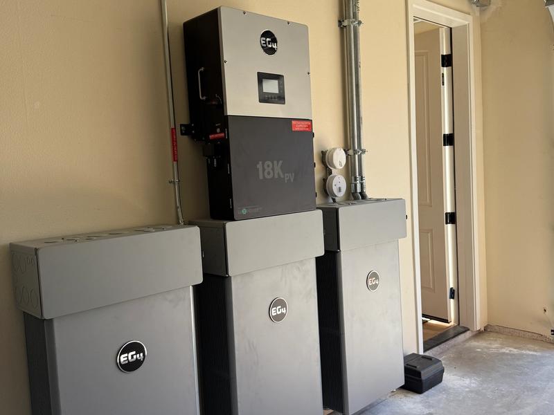 EG4 Grid Tied System with Solar EV charger - Image 1