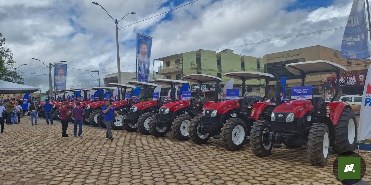 Governadora Hana Ghassan Entrega Tratores para Impulsionar Agricultura Familiar no Oeste do Pará
