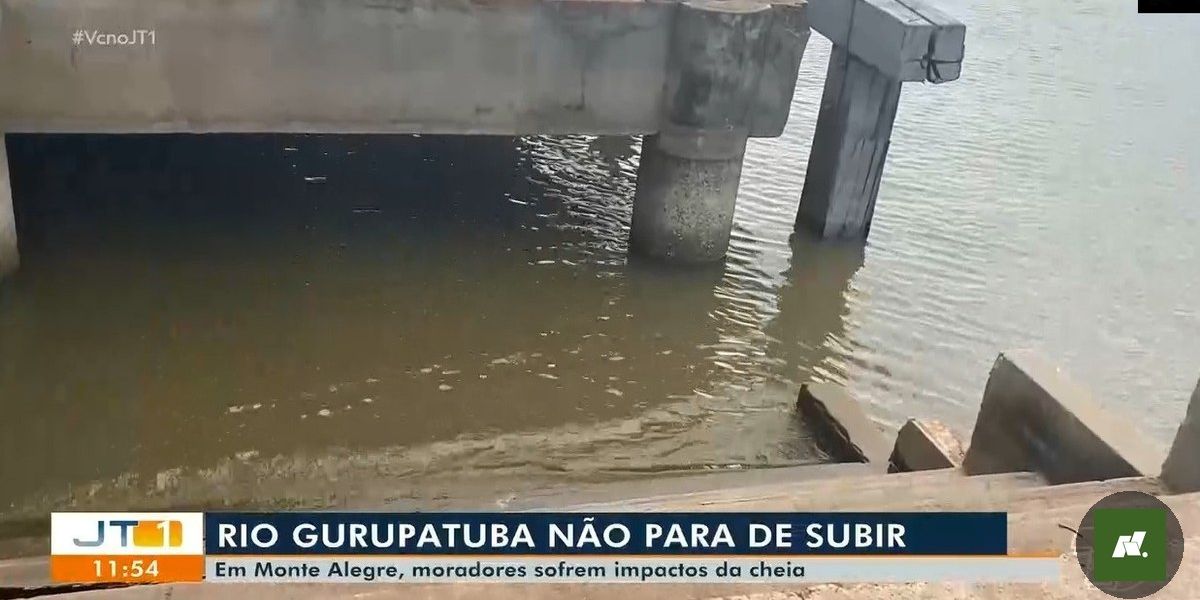 Cheia do Rio Gurupatuba Afecta Moradores de Monte Alegre
