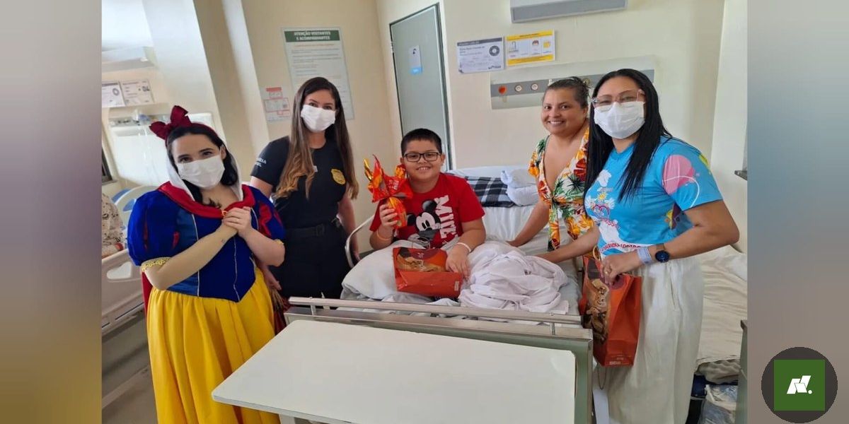 Páscoa no Hospital Regional do Baixo Amazonas: Esperança e Alegria