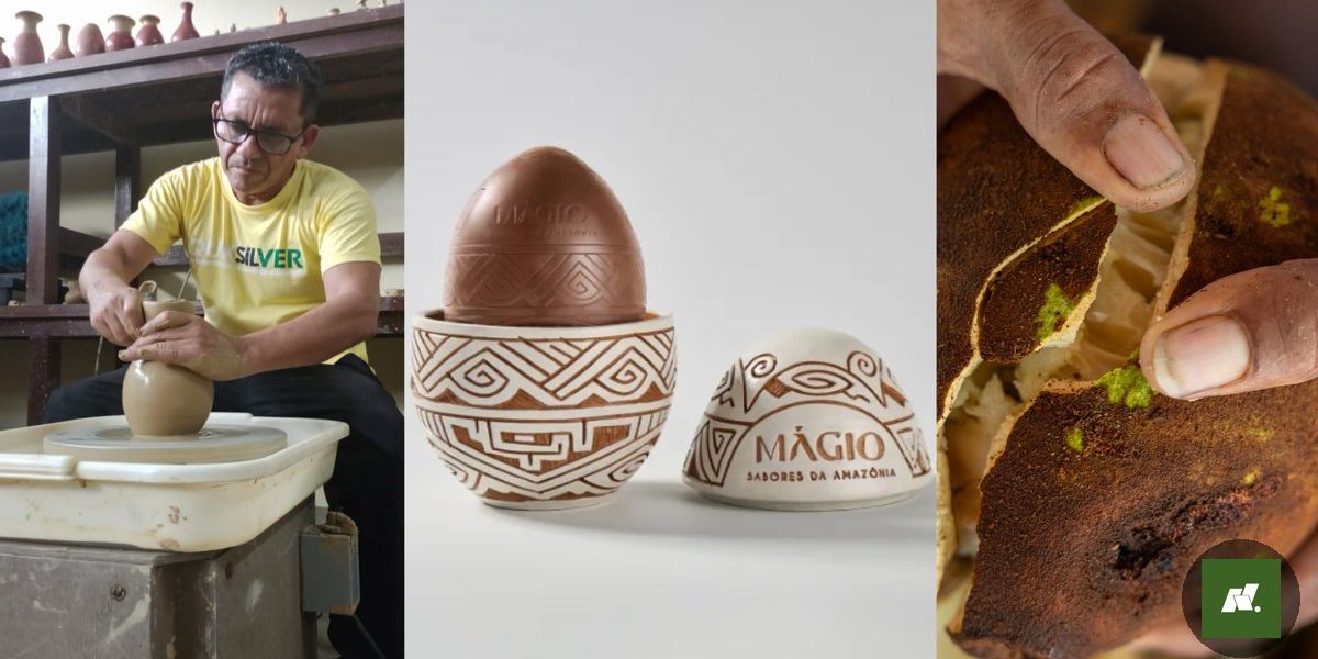 Ovos de Páscoa em Cerâmica Marajoara Revitalizam a Cultura Amazônica