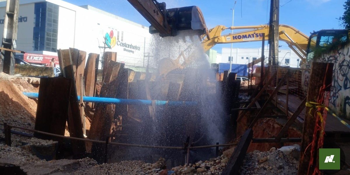 Vazamento em Adutora Deixa Bairros da Grande Belém sem Água