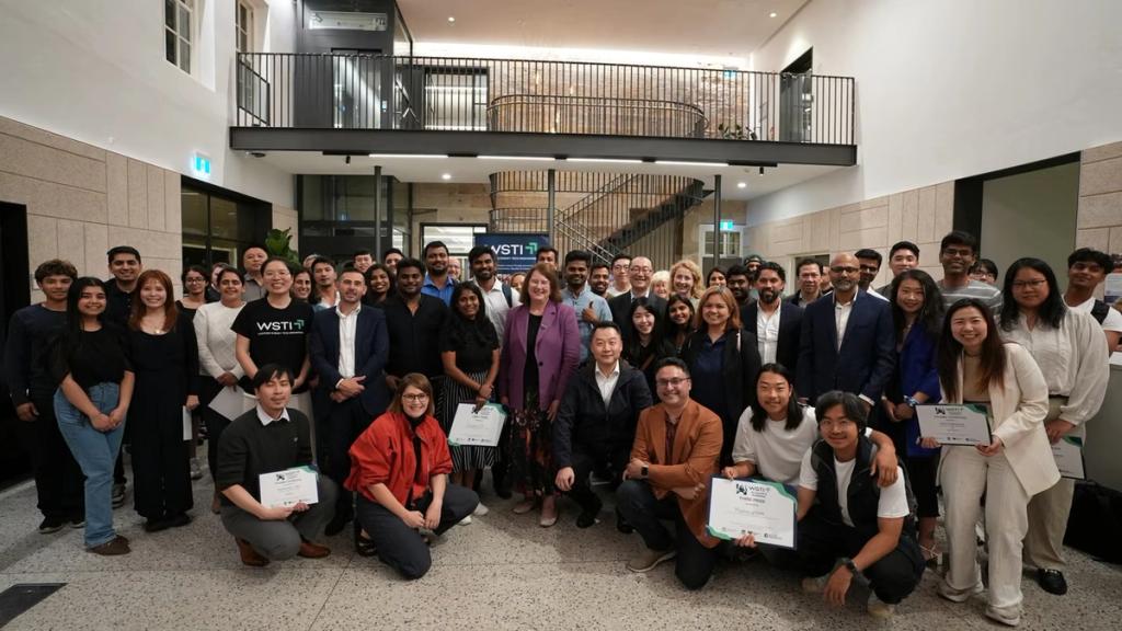 Participants with their certificates after the finale