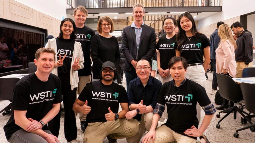 The WSTI crew at the first anniversary celebration
