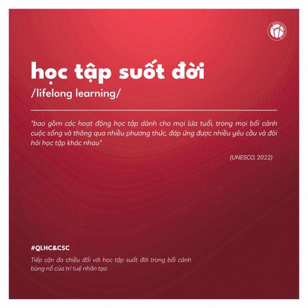 TIẾP CẬN ĐA CHIỀU ĐỐI VỚI HỌC TẬP SUỐT ĐỜI TRONG BỐI CẢNH BÙNG NỔ CỦA TRÍ TUỆ NHÂN TẠO