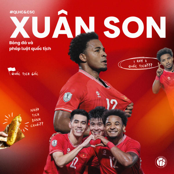 XUÂN SON – BÓNG ĐÁ VÀ PHÁP LUẬT QUỐC TỊCH