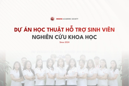 Dự án học thuật hỗ trợ sinh viên nghiên cứu khoa học
