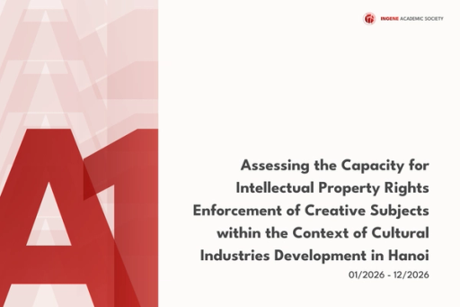 A1: Đánh giá năng lực thực thi chính sách về bảo hộ quyền sở hữu trí tuệ của chủ thể sáng tạo trong bối cảnh phát triển các ngành công nghiệp văn hoá tại Thành phố Hà Nội