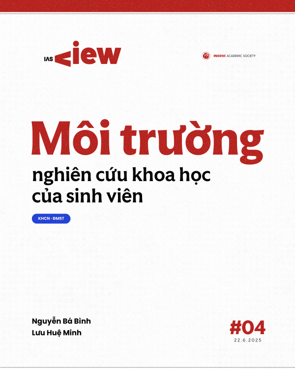 MÔI TRƯỜNG NGHIÊN CỨU KHOA HỌC CỦA SINH VIÊN
