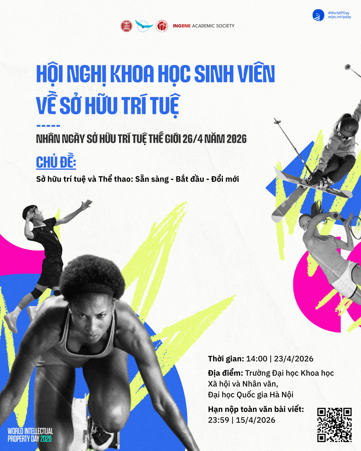 [IP Day 2026] Thư mời viết bài Hội nghị Nghiên cứu Khoa học sinh viên về Sở hữu trí tuệ