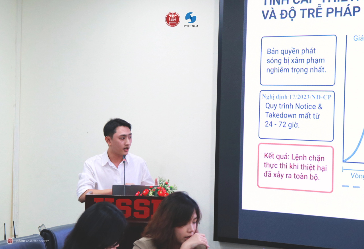 Tham luận đạt giải Nhất của sinh viên Nguyễn Đức Anh - Khoa Quản trị Thông tin - Trường Đại học KHXH&NV, ĐHQGHN