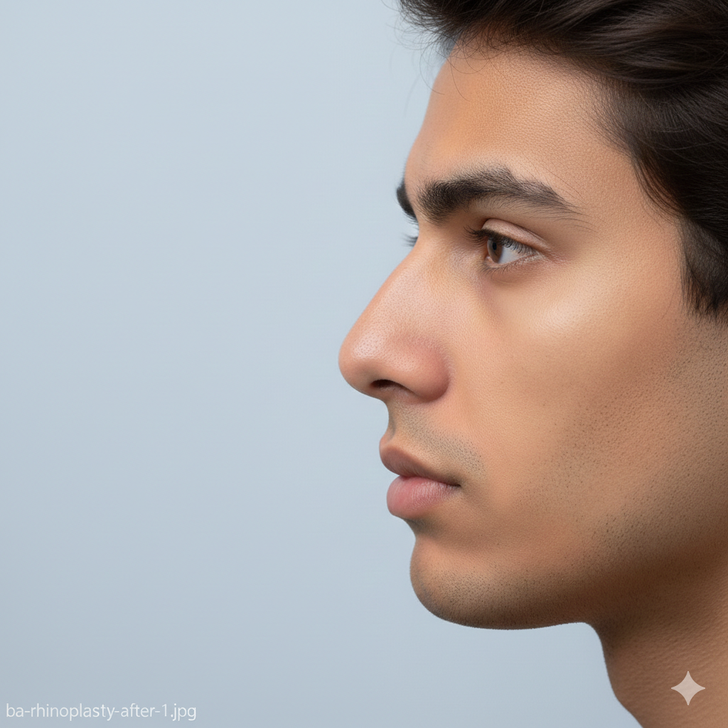 Rhinoplasty - After photo 1