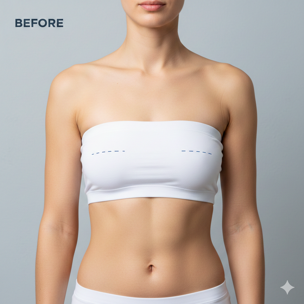 Breast Lift - Before photo 1
