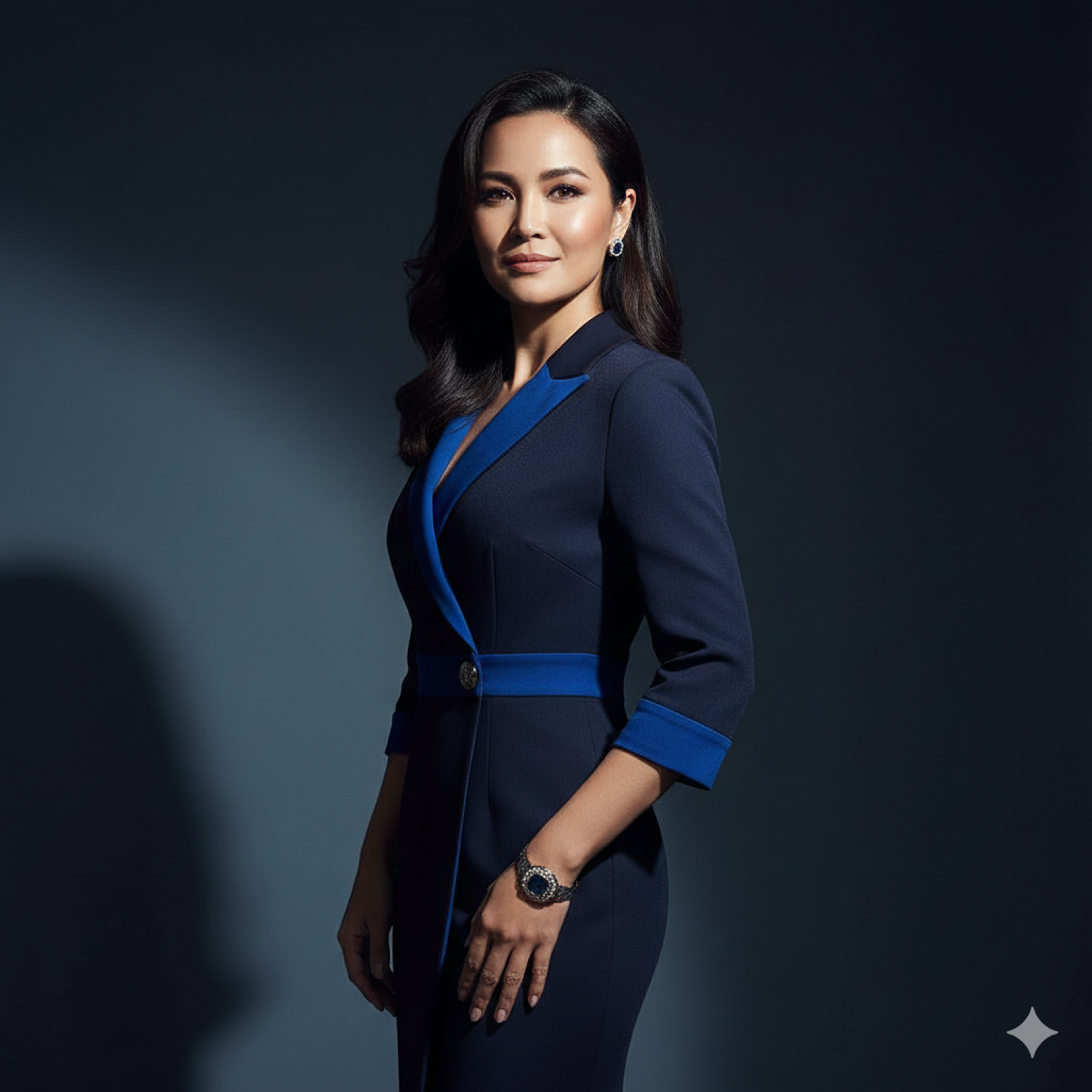 Elegant image conveying confidence