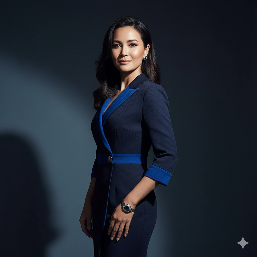 Elegant image conveying confidence