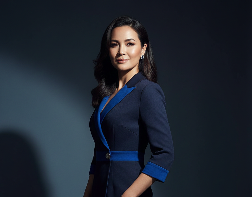 Elegant image conveying confidence