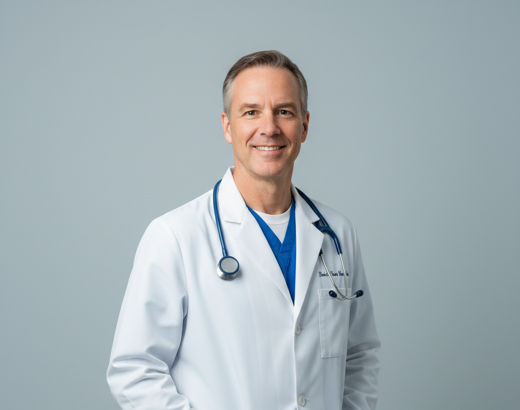 Professional portrait of Dr. John Doe