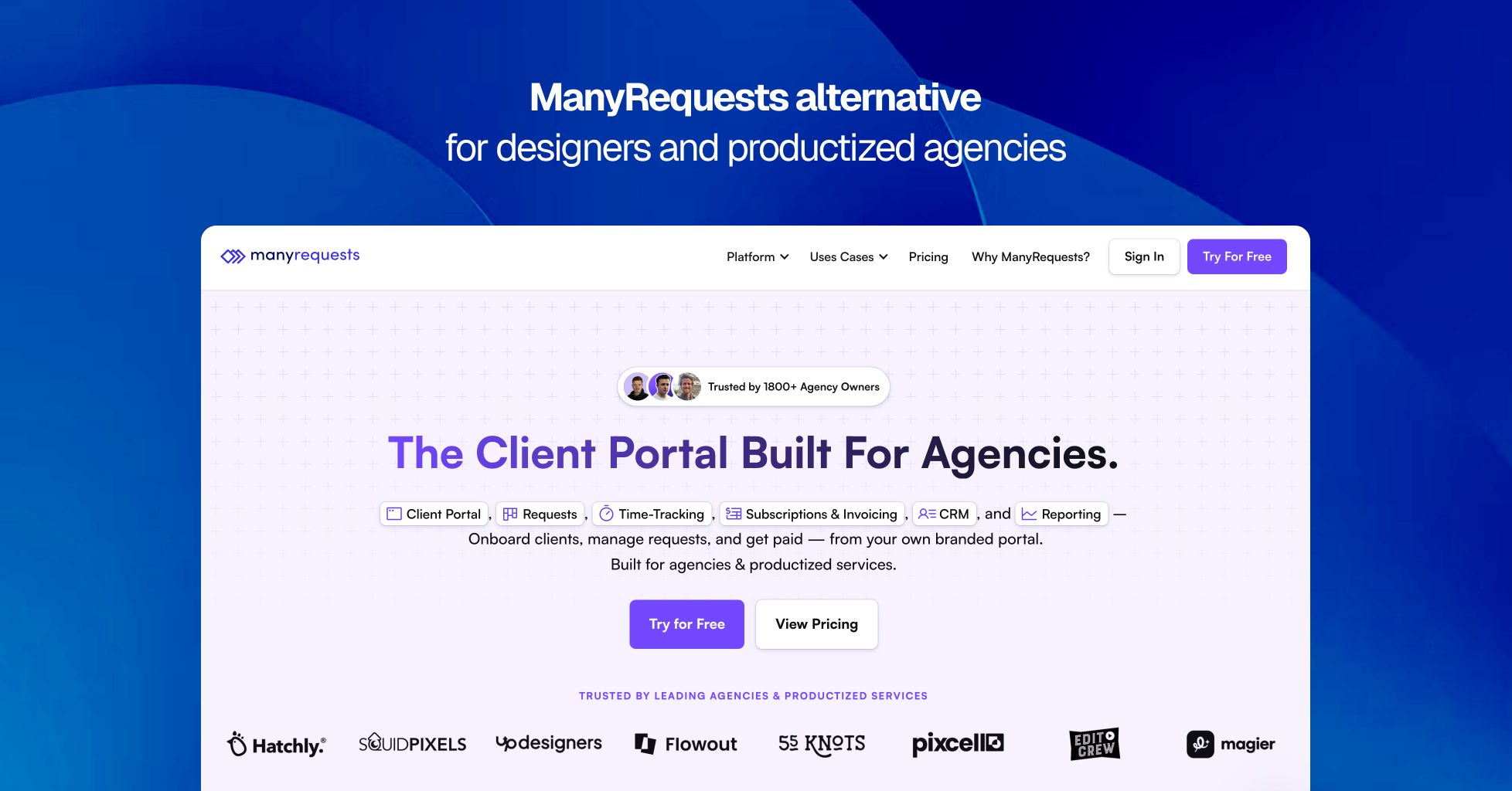ManyRequests alternative for agencies that need more seats without per-seat pricing