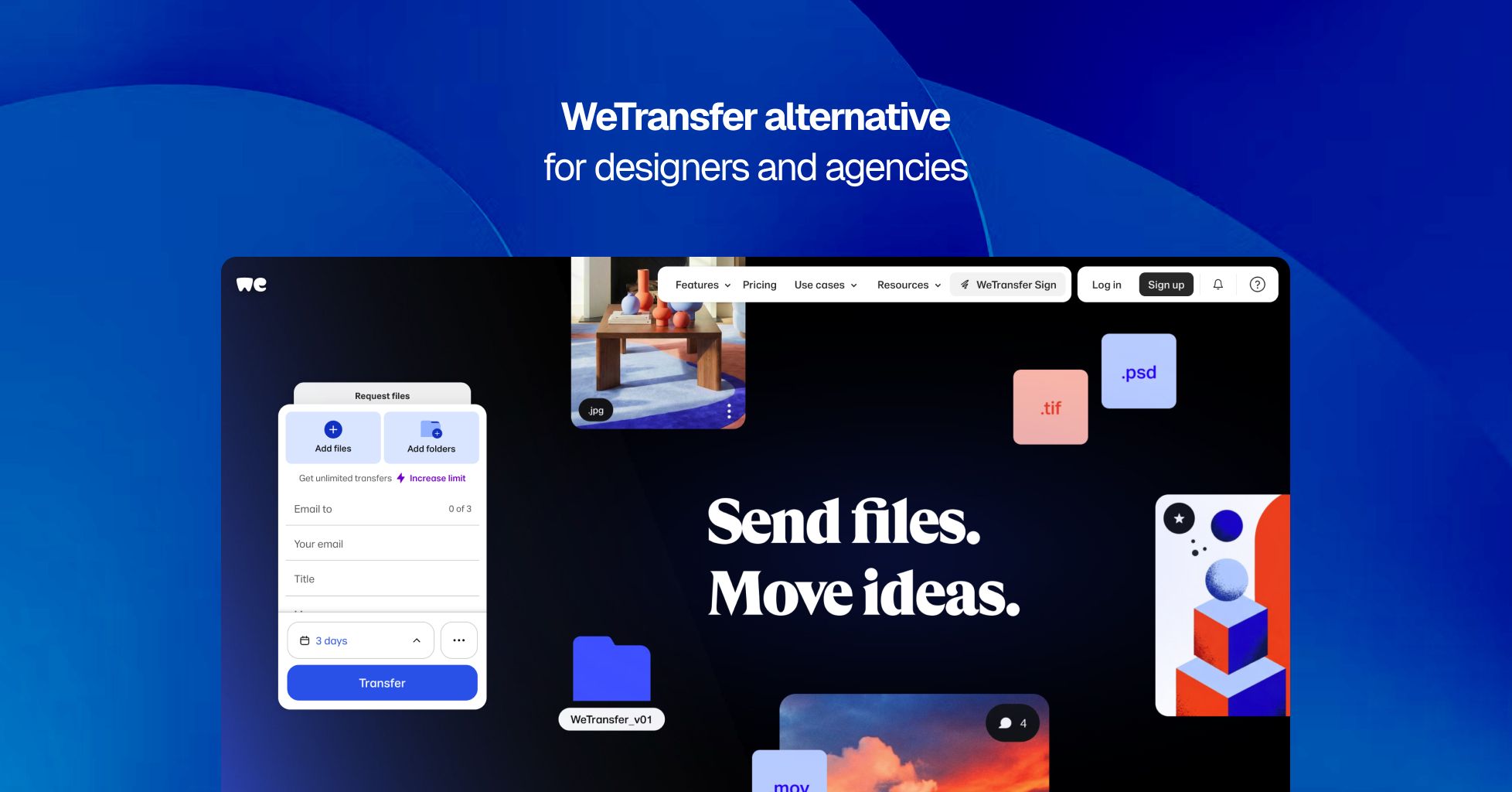 WeTransfer alternative for agencies that need branded file delivery