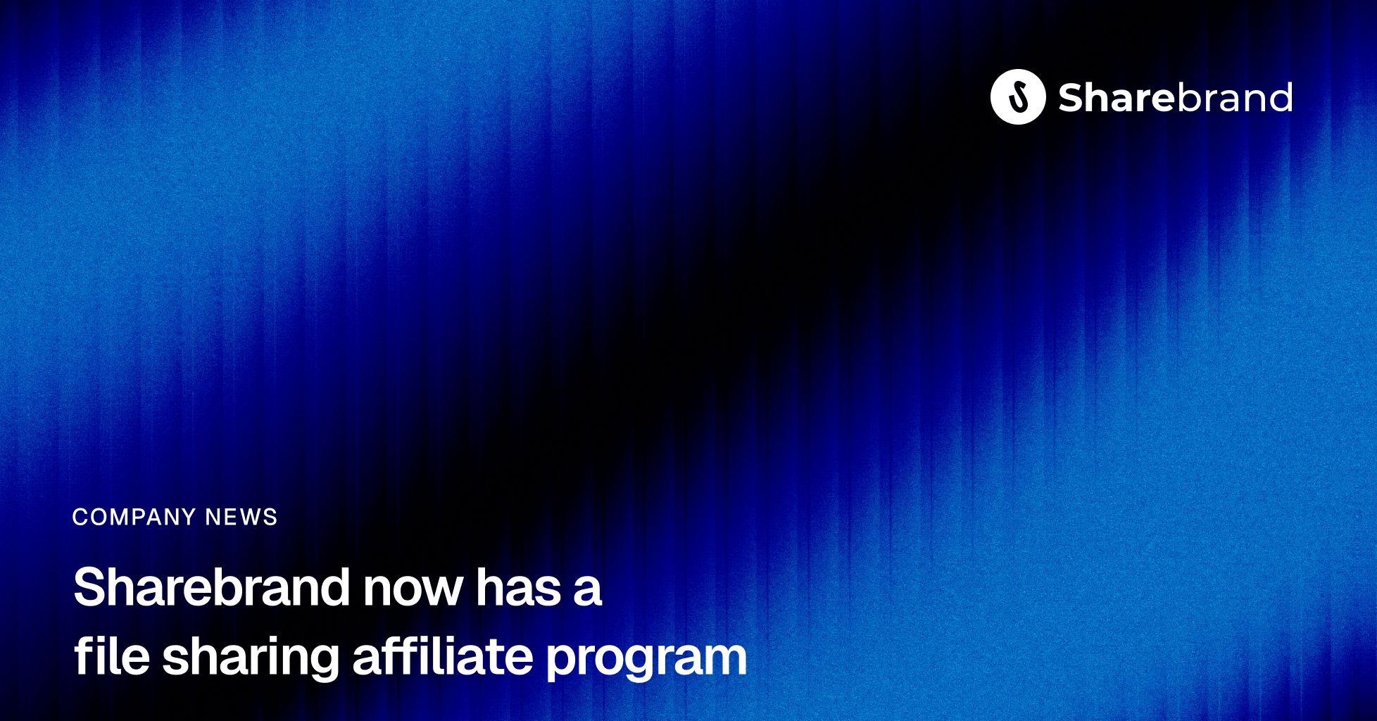 The Sharebrand affiliate program is now open
