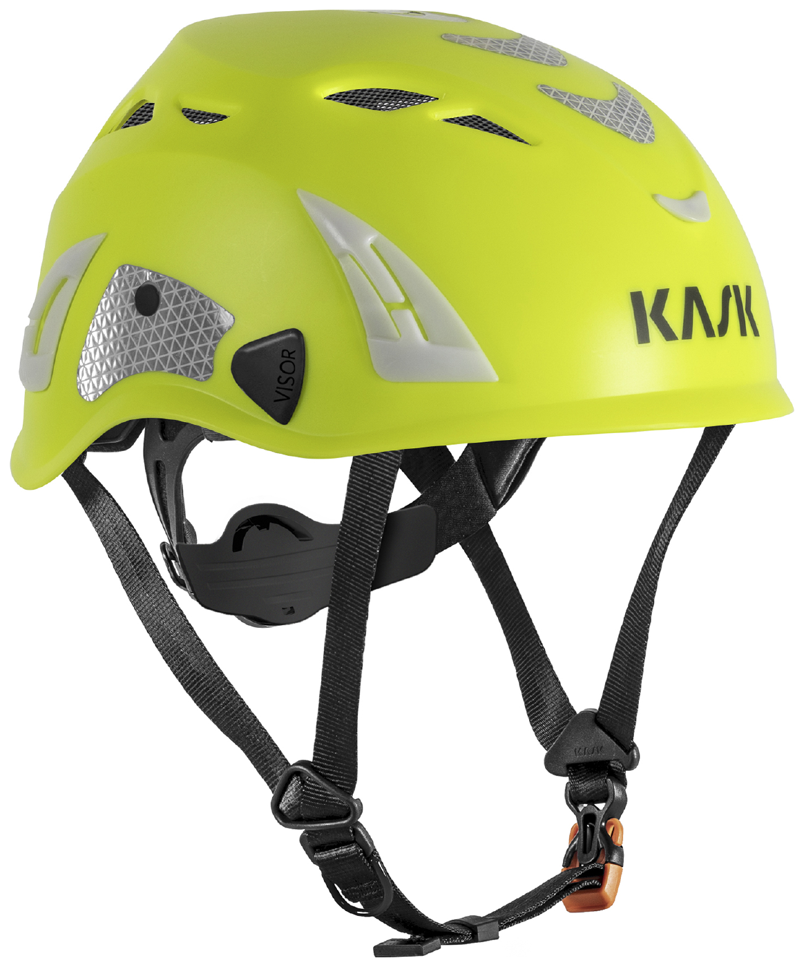Vernehjelm Kask Superplasma Hi-Viz