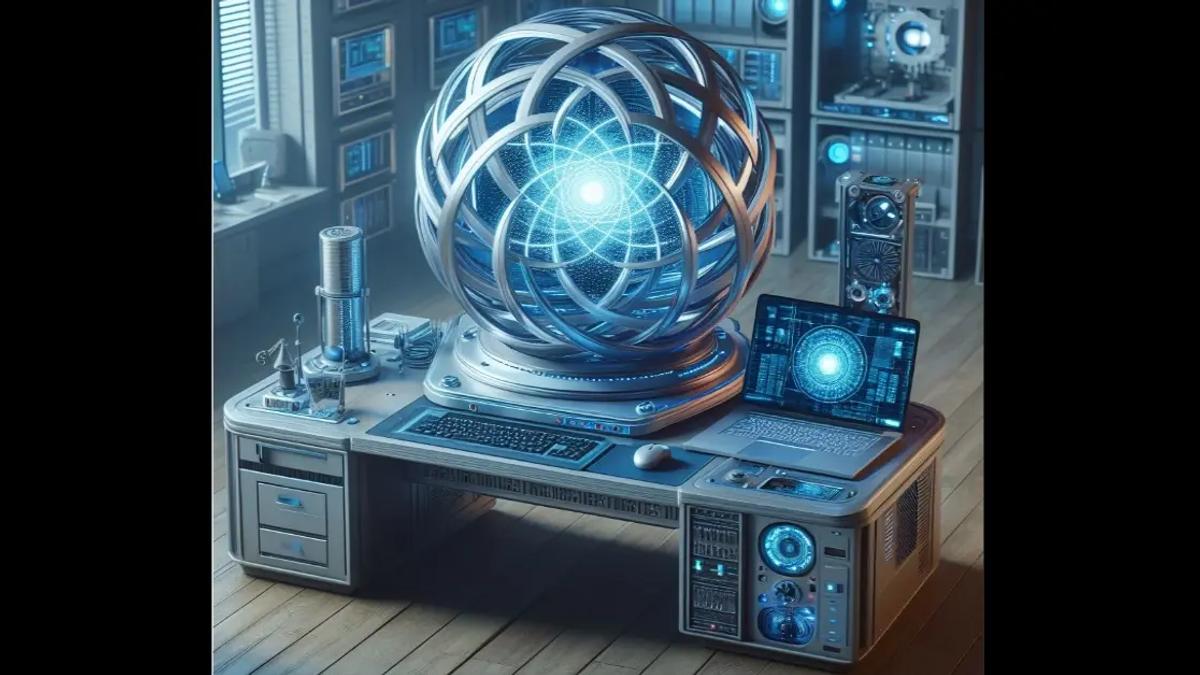 Salto quantico e computer quantistico