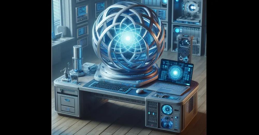 Salto quantico e computer quantistico