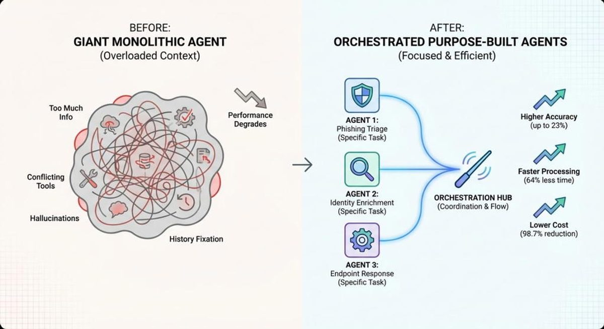 The "more context is better" myth is killing your AI agents (studies prove it!)


I have seen the same advice over and over again: give your agents more context