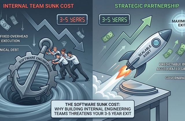 The Multiple Killer: Why Internal Staffing Guarantees a Lower Exit Valuation