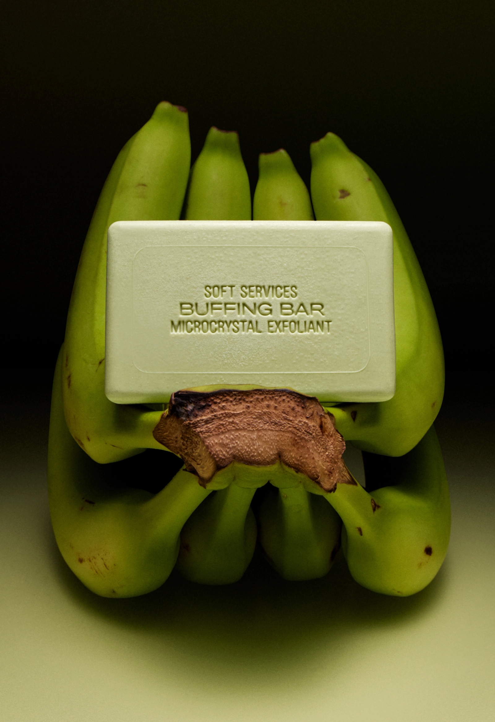 Buffing Bar Starter Set Ceramic Dish + Metal Cover Soft Services