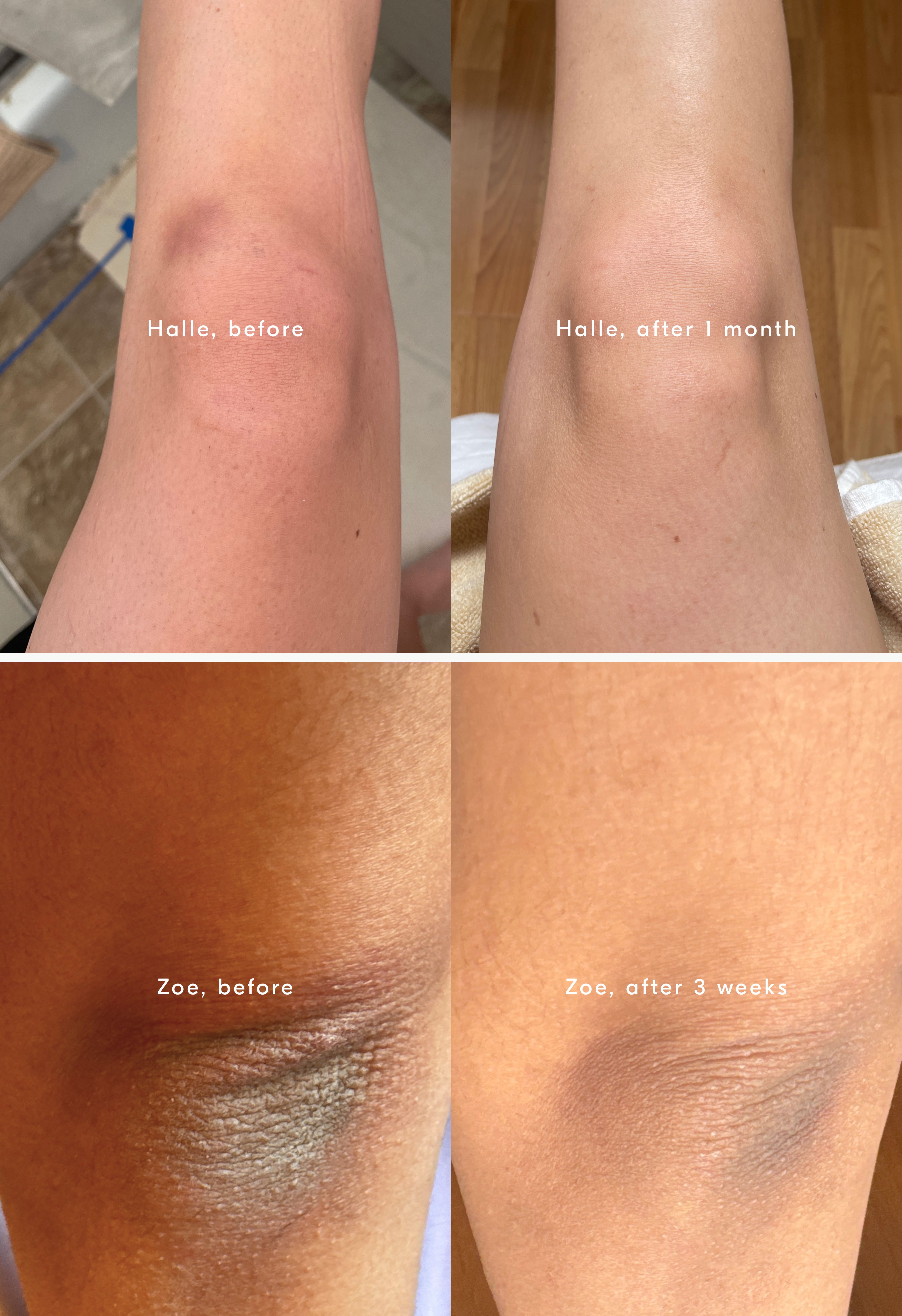 Before and after using Soft Services' Smoothing Solution
