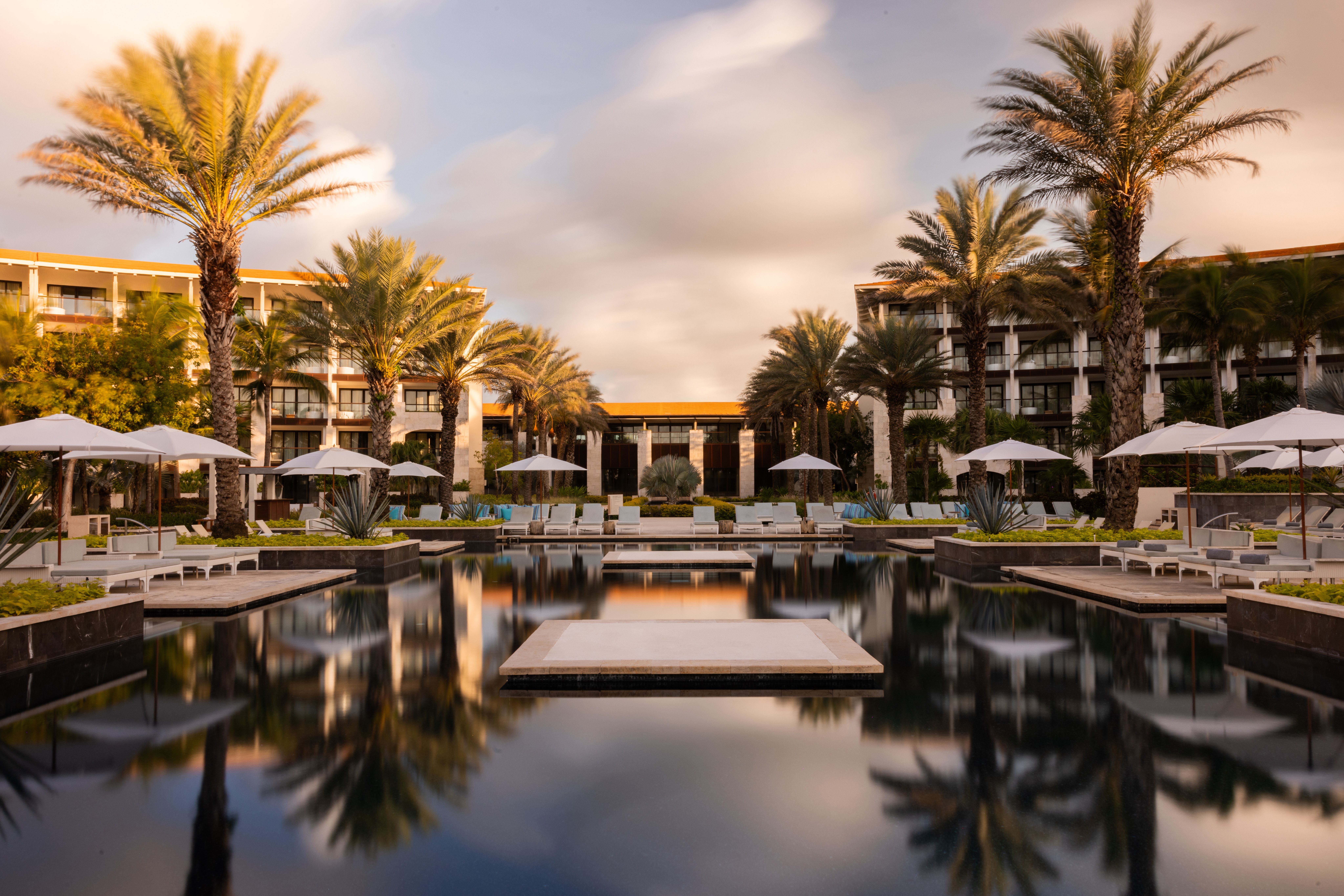 pool at UNICO 20 87 Riviera Maya adult only resort