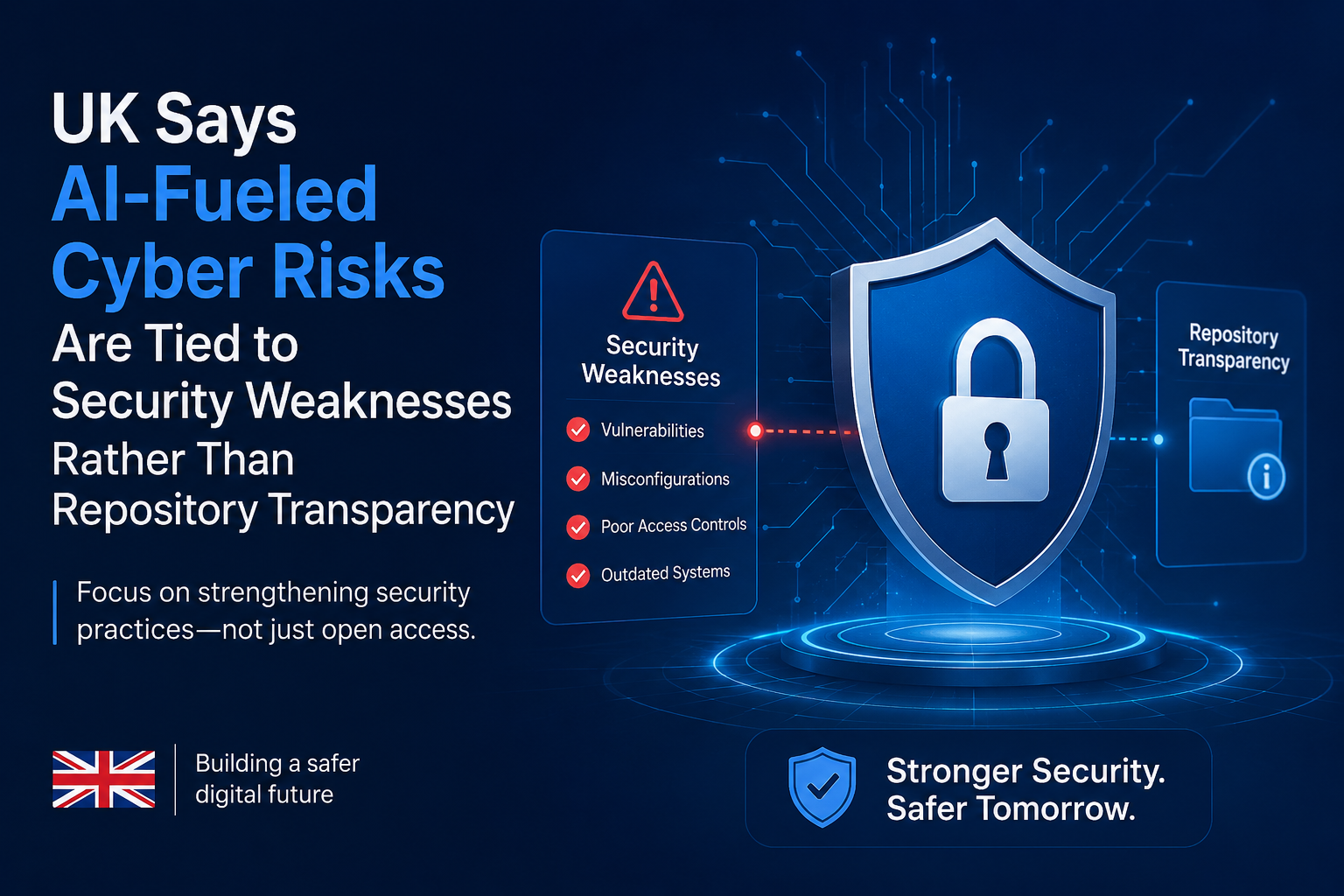 UK Says AI-Fueled Cyber Risks Are Tied to Security Weaknesses Rather Than Repository Transparency