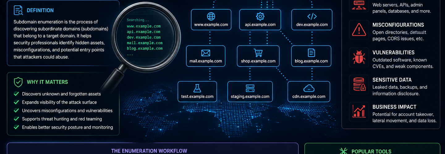 What Is Subdomain Enumeration? The Definitive Guide to Discovering Hidden Assets and Mapping Attack Surfaces