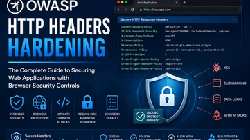 OWASP HTTP Headers Hardening: The Complete Guide to Securing Web Applications with Browser Security Controls