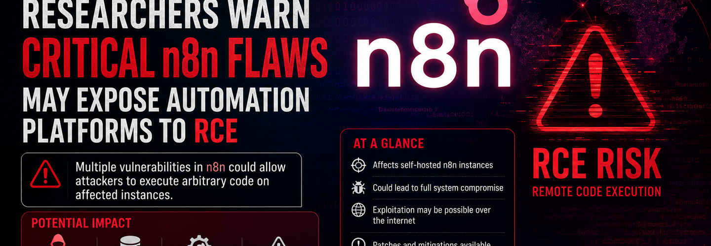 Security Researchers Warn Critical n8n Flaws May Expose Automation Platforms to RCE