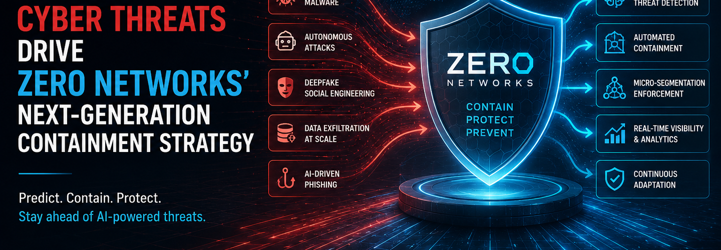 Rising AI Cyber Threats Drive Zero Networks’ Next-Generation Containment Strategy