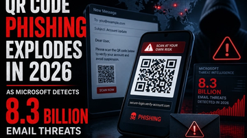 QR Code Phishing Explodes in 2026 as Microsoft Detects 8.3 Billion Email Threats