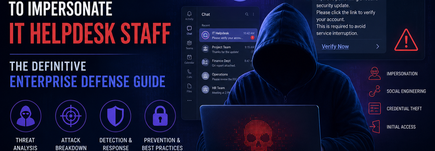 Hackers Exploit Microsoft Teams to Impersonate IT Helpdesk Staff: The Definitive Enterprise Defense Guide