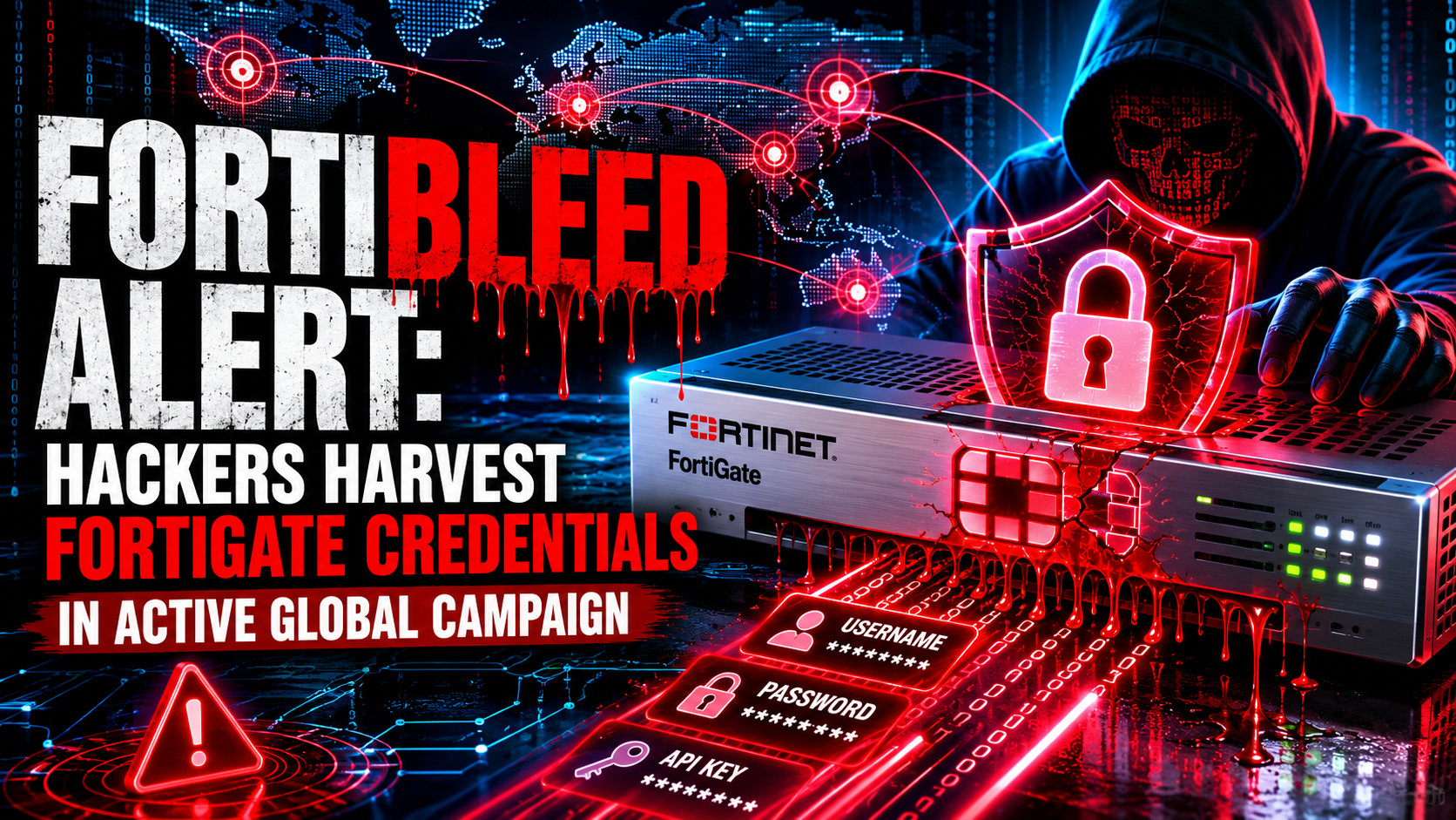 FortiBleed Alert: Hackers Harvest FortiGate Credentials in Active Global Campaign